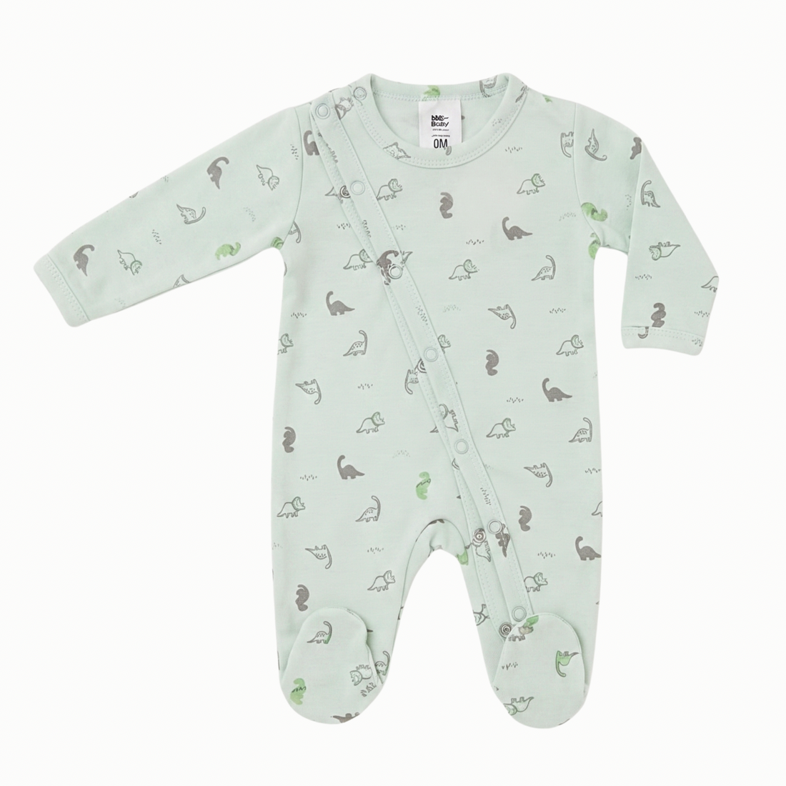 Pijama Enteriza De Bebé Dinosaurios
