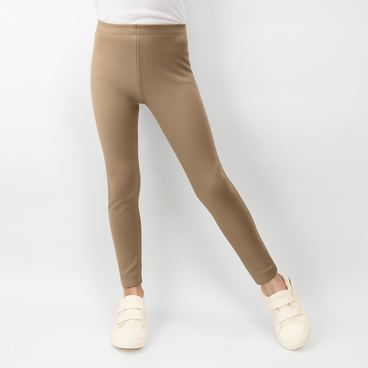 Leggins Niña Solo Tono Algodón