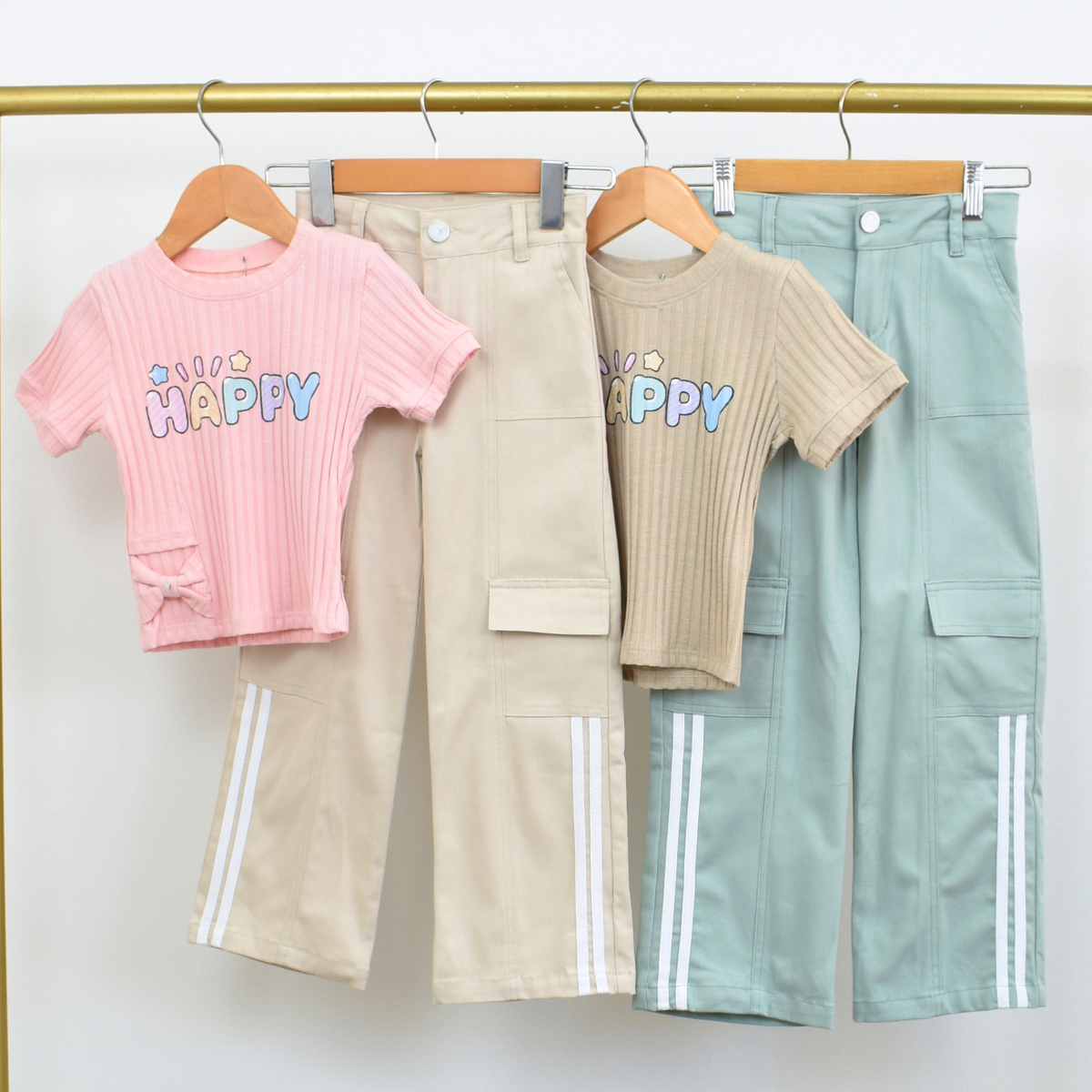 Conjunto Cargo y Blusa