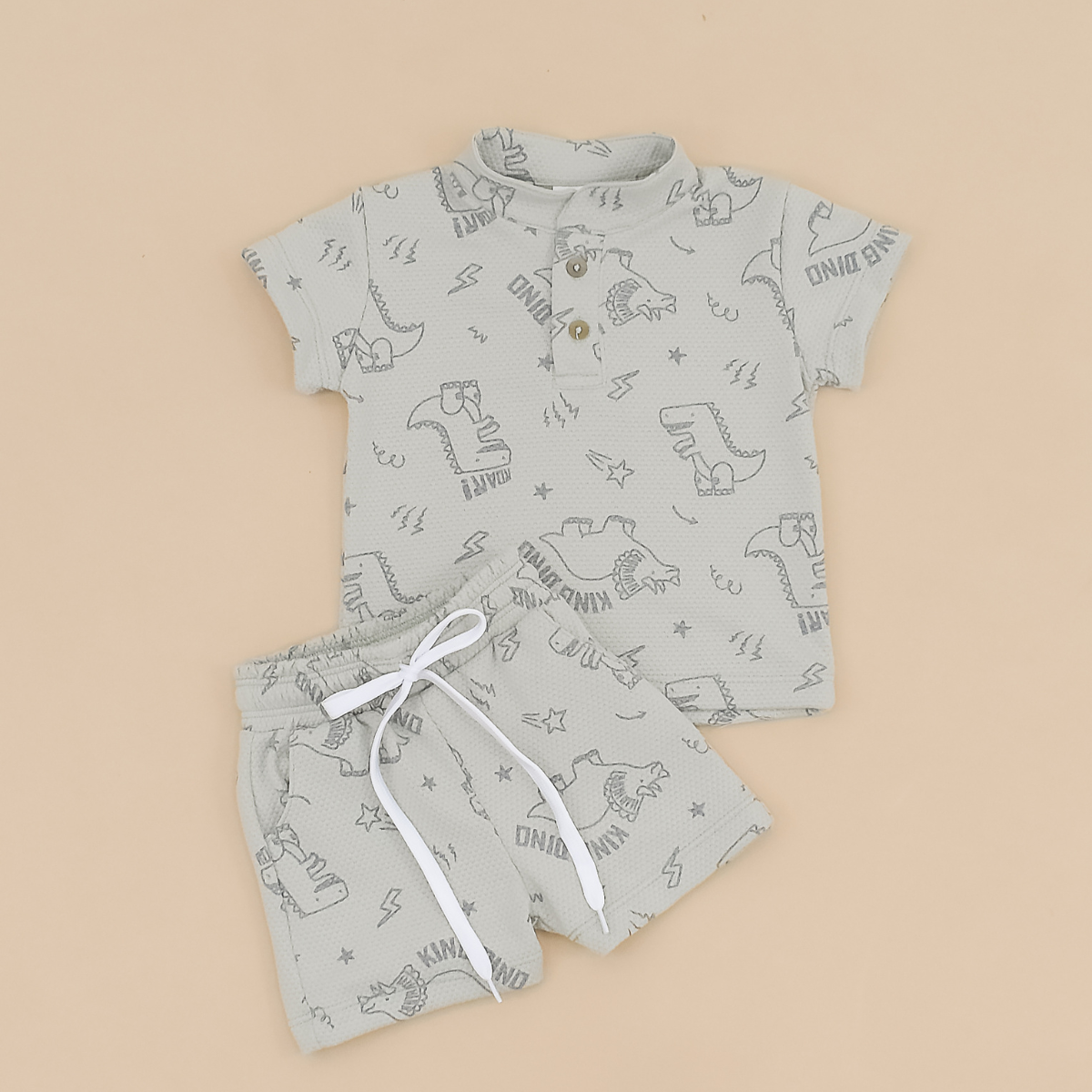 Set Dino Niño Con Camiseta + Short