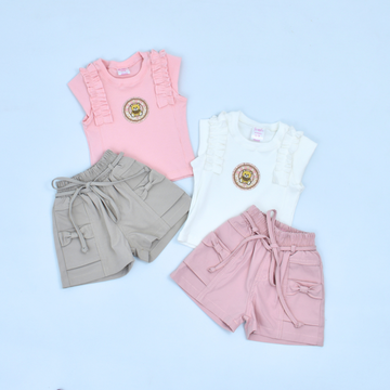Conjuntos Casuales de Short y Blusa