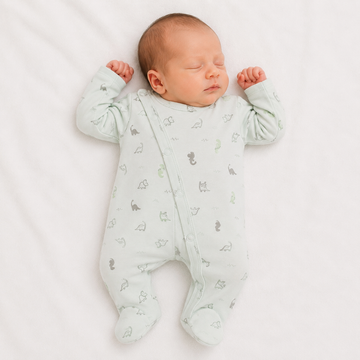 Pijama Enteriza De Bebé Dinosaurios
