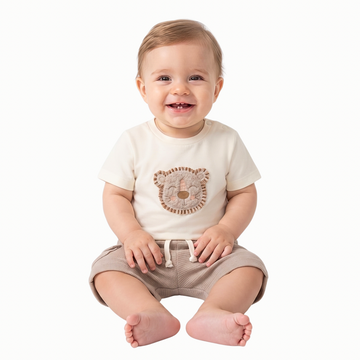 Conjunto Bebé En Short Leon