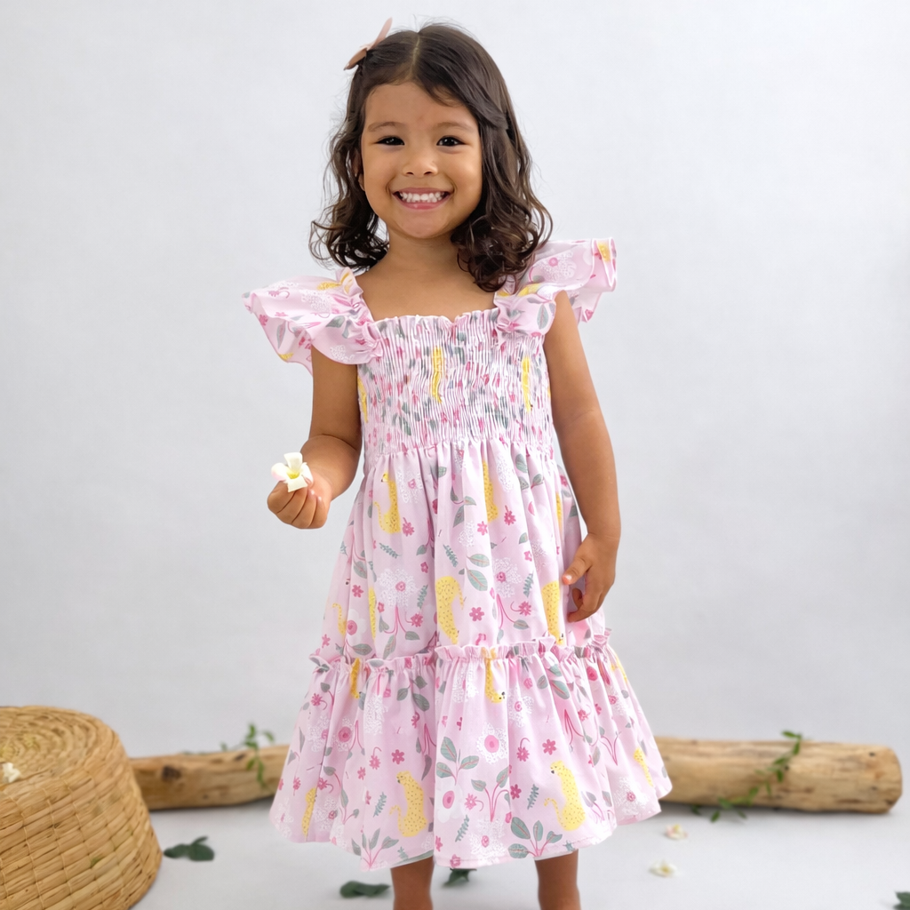 Vestido Alanna Resorte En Flores